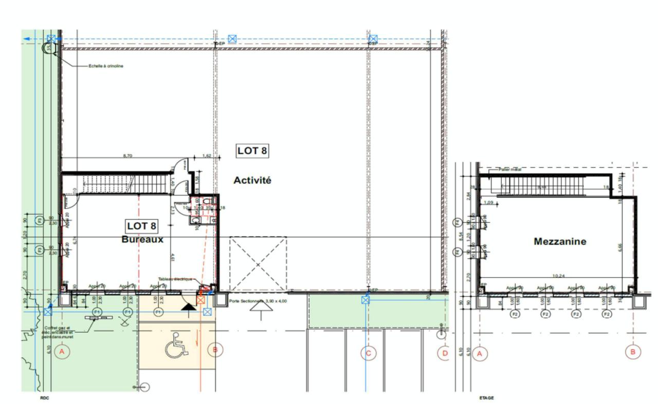 Local d'activité Lesquin 517m² Location local d'activité Lesquin Nord OLACT2533098 4